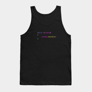 Programmer and coffee Tank Top